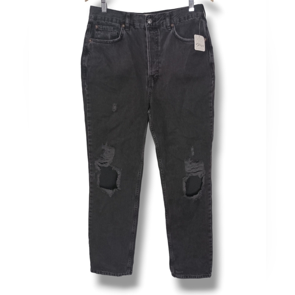 NWT Free People Women High Waisted Straight Leg Jeas $98 - Picture 6 of 11